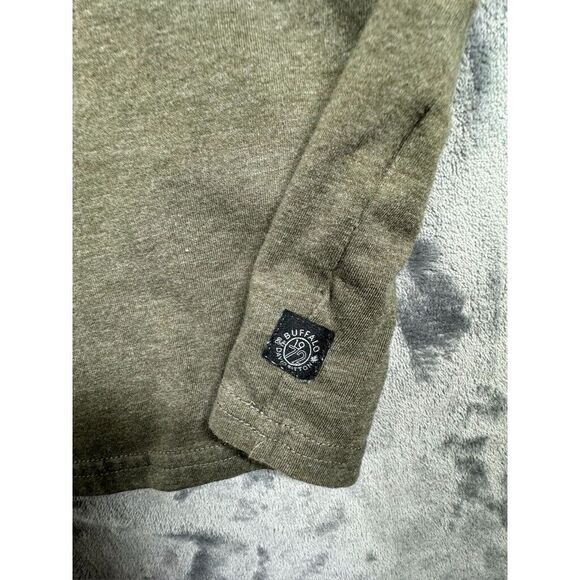 BUFFALO MEN'S FINEST INDIGO MFG GRAPHIC T-SHIRT(HEATHER GREEN XL)‎ - Picture 4 of 7